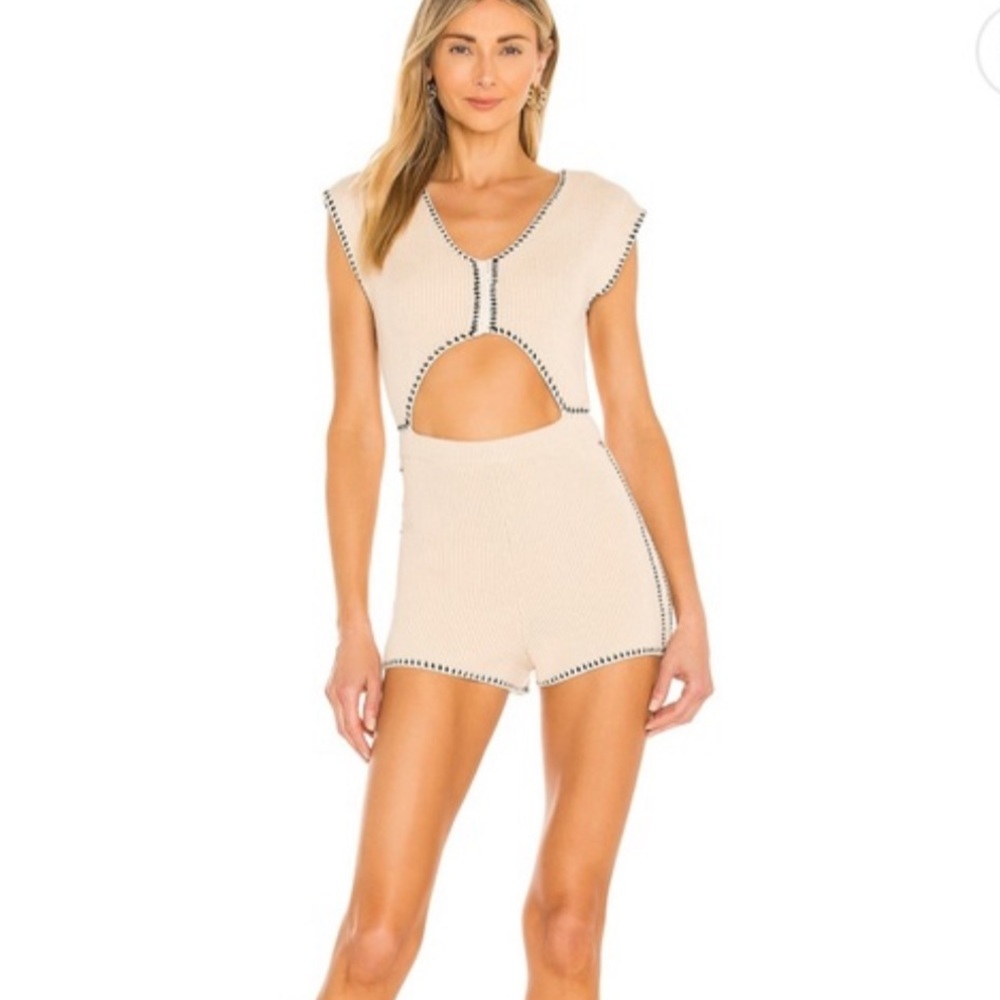 Lovers and Friends Anina Knit Cut Out Romper